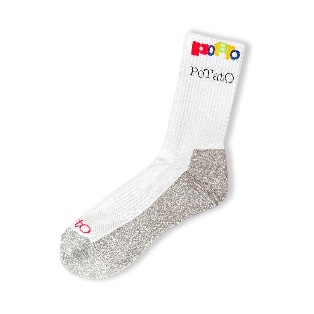 WHITE EBAY SOCKS
