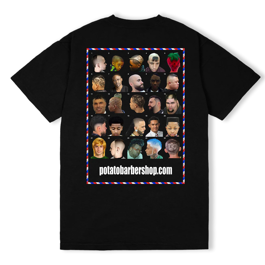 BARBER TEE BLACK