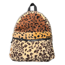BROWN CHEETAH BACKPACK