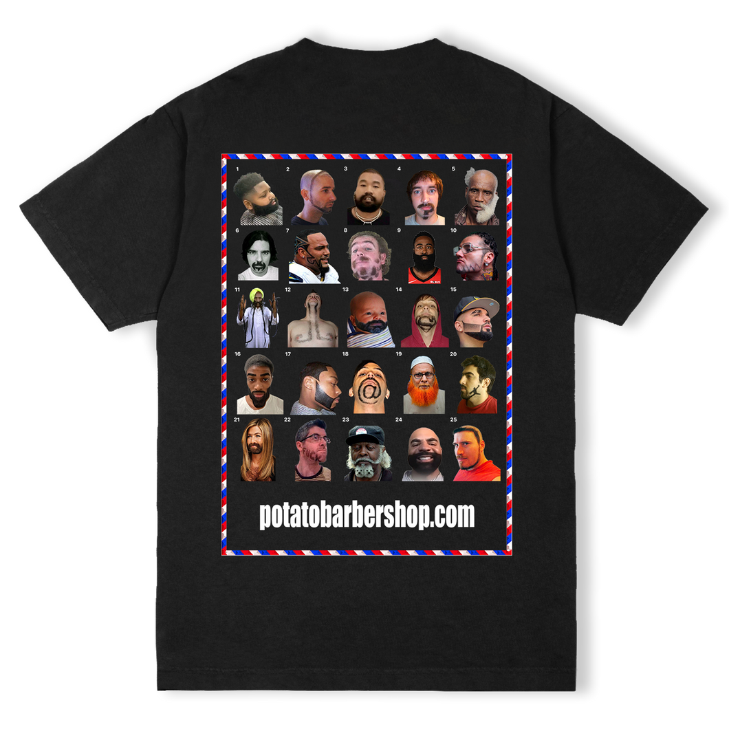 BEARD TEE BLACK