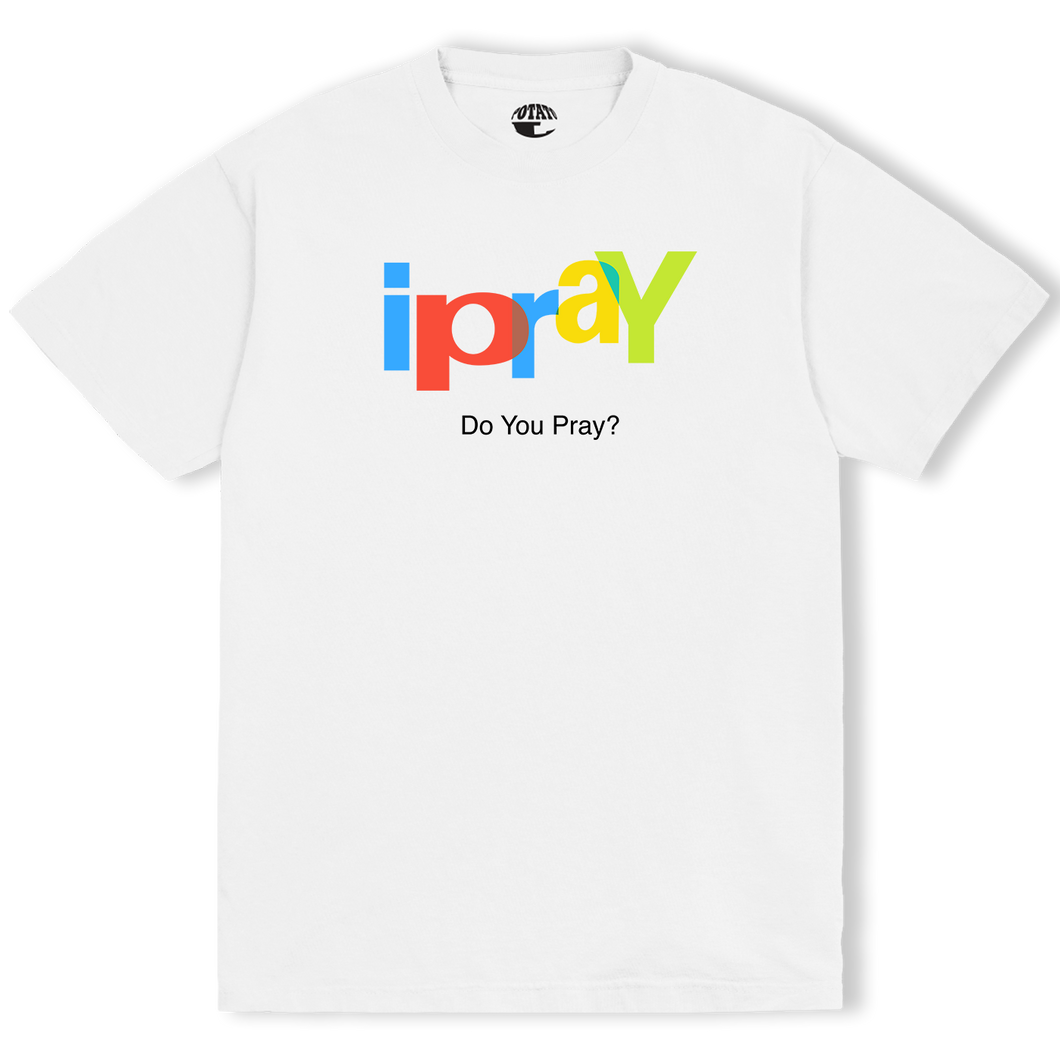PRAY TEE WHITE