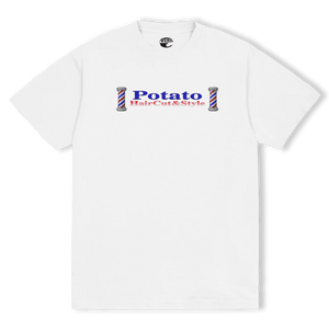 BARBER TEE WHITE